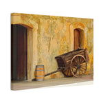 Old Cart Canvas Stretched, 0.75" Edge