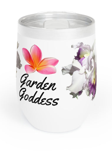 Garden Goddess Chill Wine Tumbler
