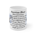 American Moose Ceramic Mug 11oz
