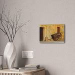 Old Cart Canvas Stretched, 0.75" Edge