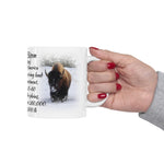 American Bison Coffee Ceramic Mug 11oz