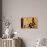 Old Cart Canvas Stretched, 0.75" Edge