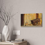 Old Cart Canvas Stretched, 0.75" Edge