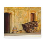 Old Cart Canvas Stretched, 0.75" Edge
