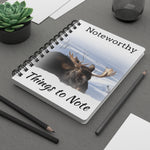 American Moose Photo Spiral Bound Journal