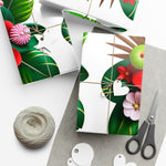 Artwork Flower Gift Wrap Papers