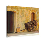Old Cart Canvas Stretched, 0.75" Edge