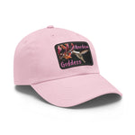 Hat for the Ladies with Leather Patch (Rectangle)
