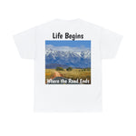 Life Begins... Unisex Heavy Cotton Tee