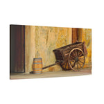 Old Cart Canvas Stretched, 0.75" Edge