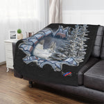 Break Out to Winter Minky Blanket