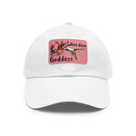 Hat for the Ladies with Leather Patch (Rectangle)