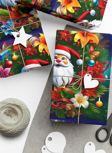 Santa Gift Wrap Papers