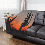 Desert Sunset Minky Blanket
