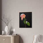 Winter Rose Canvas Stretched, 0.75"