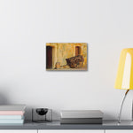 Old Cart Canvas Stretched, 0.75" Edge