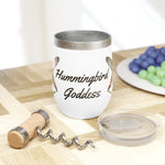 Hummingbird Goddess Chill Wine Tumbler