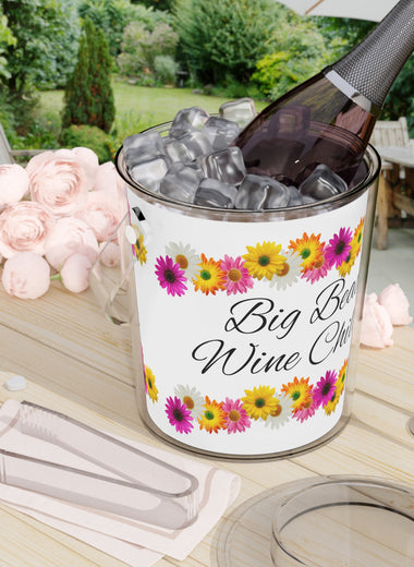 Big Beach Ice Bucket with Tongs