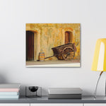 Old Cart Canvas Stretched, 0.75" Edge