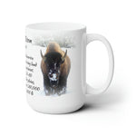American Bison Coffee Ceramic Mug 15oz