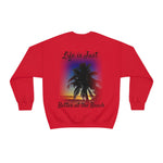 Better at the Beach Unisex Heavy Blend Crewneck Sweatshirt