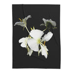 Orchid Sherpa Blanket - One Side Print