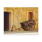 Old Cart Canvas Stretched, 0.75" Edge