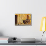 Old Cart Canvas Stretched, 0.75" Edge