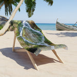 Desert Waterfall Beach Towel