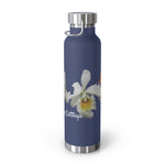 Flower Copper Vacuum Insulated Bottle, 22oz