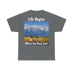 Life Begins... Unisex Heavy Cotton Tee