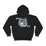 Winter Bustin' Out Unisex Heavy Blend Hooded Sweatshirt