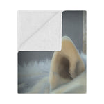 wolf Minky Blanket