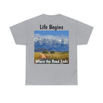 Life Begins... Unisex Heavy Cotton Tee