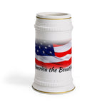 America Beer Stein Mug