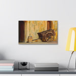 Old Cart Canvas Stretched, 0.75" Edge
