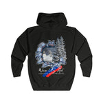 Winter Wonderland Full Zip Hoodie, Cozy Casual Wear, Perfect for Gifting, Art Lover's Apparel, Unisex Sweatshirt