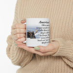 American Moose Ceramic Mug 11oz