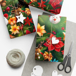 Teddy Bear & Flower Gift Wrap Papers