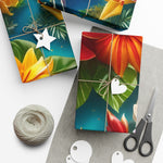 Flower Gift Wrap Papers