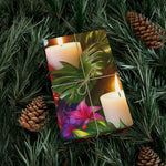 Flower and Candle Gift Wrap Papers