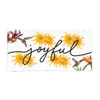 Hummingbird Beach Towel