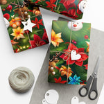 Teddy Bear & Flower Gift Wrap Papers