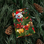 Teddy Bear & Flower Gift Wrap Papers