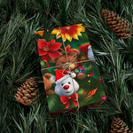 Teddy Bear & Flower Gift Wrap Papers