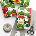 Custom Flower Gift Wrap Papers!