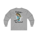 Fishing Passion Ultra Cotton Long Sleeve Tee