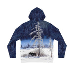 Winter Moose Men's Hoodie (AOP)