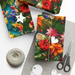 Flower Gift Wrap Papers