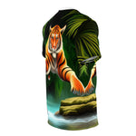 Artistic Bengal Tiger Unisex Cut & Sew Tee (AOP)